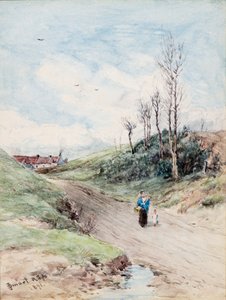 Der Weg zum Dorf
