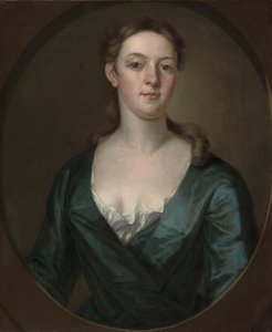 Porträt einer Frau (Judith Colman Bulfinch?), um 1734 von John Smibert
