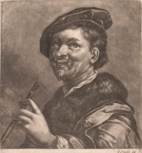 Mann spielt Flöte von John Smith