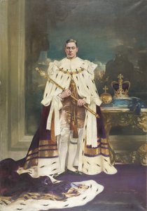 Porträt von König Georg VI.