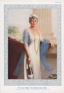 Königin Mary, Gemahlin von König Georg V. und Mutter von Edward VIII. und Georg VI.