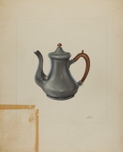 Zinnteekanne von John Tarantino
