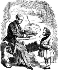 Albert, Prinzgemahl von Königin Victoria, und Joseph Paxton