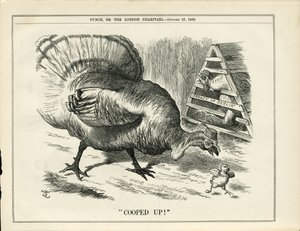 Illustration von John Tenniel (1820-1914) in Punch