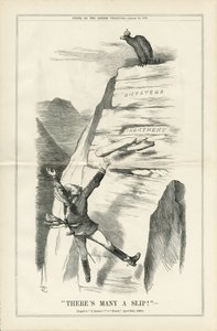 Illustration von John Tenniel (1820-1914) in Punch