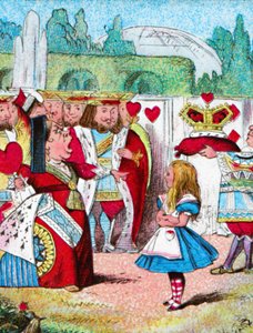 Kopf ab! Alice und ihre Rote Königin, um 1910