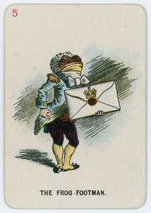 Der Frosch-Fußmann von John Tenniel