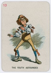 Der erstaunte Jüngling von John Tenniel