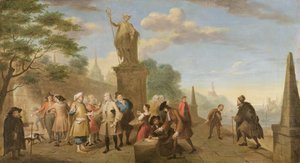 Allegorie des Handels, 1743