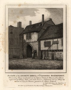 Das Tor der alten Abtei von St. Saviours Bermondsey