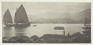Eine Kanton-Handelsdschunke von John Thomson