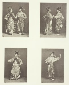 Schauspieler, antikes Hochzeitskostüm, antike Kostüme, ca. 1868 von John Thomson