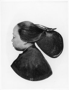 Frisur einer Ningpo-Frau, ca. 1867-72