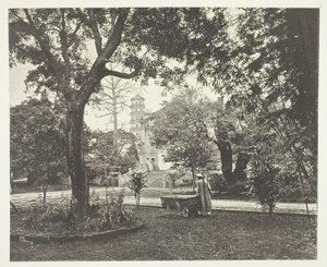Das britische Konsulat Yamun, Kanton, ca. 1868 von John Thomson