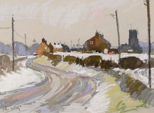 Winterlandschaft von John Tookey