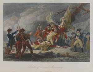 Tod von General Montgomery, 1775 von John Trumbull