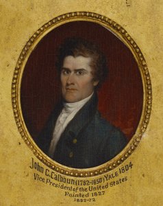 John Caldwell Calhoun (1782-1850), B. A. 1804, LL.D. 1822 von John Trumbull