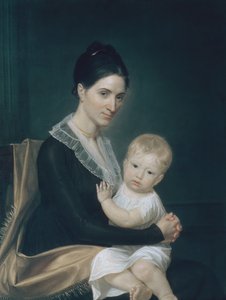 Mrs. Marinus Willett und ihr Sohn Marinus, Jr., ca. 1802 von John Vanderlyn