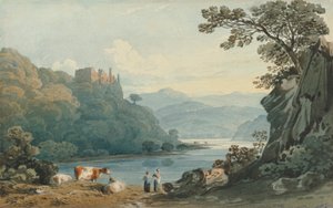 Berry Pomeroy Castle, Devon von John Varley
