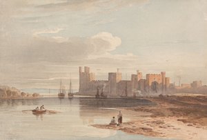 Carnarvon Castle von John Varley