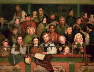 Die Galerie, Drury Lane von John Watkins Chapman