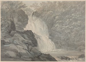 Mawddach Wasserfälle bei Dolgelly von John Webber