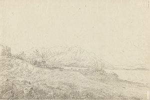 Ansicht von Macao, einschließlich der Residenz von Camoens, als er seine Lusiade schrieb von John Webber