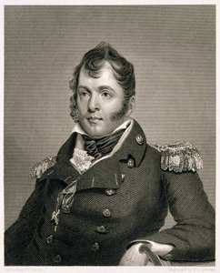 Kommodore Oliver Hazard Perry (1785-1819), graviert von William G. Jackman