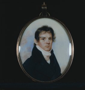 Porträt eines Mannes, um 1810 von John Wesley Jarvis