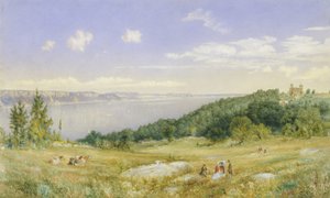Die Palisaden, ca. 1870 von John William Hill
