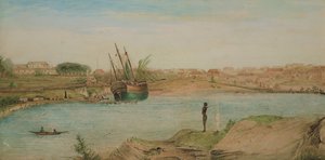 Sydney Cove, Kopf der Bucht, 1808
