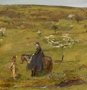 Mai auf dem Hügel, spätes 19. Jahrhundert von John William North
