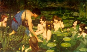 Hylas und die Wassernymphen, 1896, ca. 1915