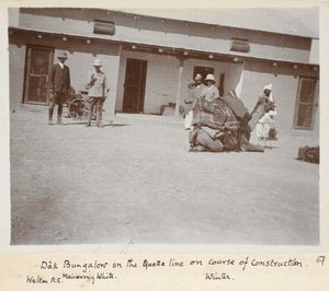 Razavi-Chorasan-Provinz, Iran, ca. 1908 (s/w Foto) von John Williams Watson