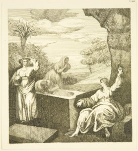 Hogarths Altarbild - Engel am Grab von John Withers
