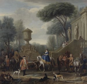 Vorbereitung auf die Jagd von John Wootton