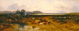 Die Rivalen, von Malldraeth Bay - Anglesey von John Wright Oakes