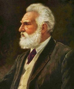 Porträt von Alexander Graham Bell, ca. 1920