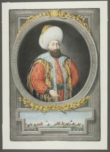 Bajazet Kahn I, aus Porträts der Kaiser der Türkei von John Young