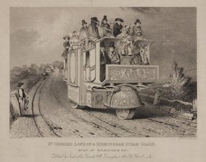 Dr. Churchs London & Birmingham Dampfkutsche, 1833
