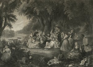 Das Picknick am 4. Juli, ca. 1864