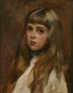 Porträt von Marjorie Armstrong, ca. 1895 von John da Costa