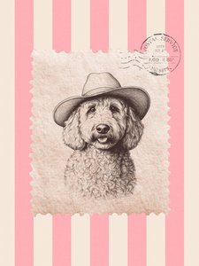 Doodle Hund Stempel