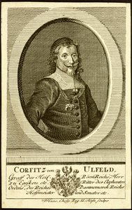 Porträt von Corfitz Ulfeldt 1606-1664