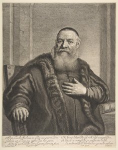 Porträt von Eleazor Swalmius von Jonas Suyderhoef