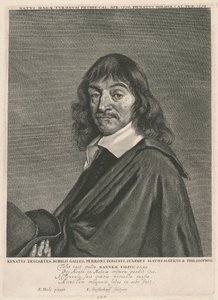 René Descartes von Jonas Suyderhoff, after Frans Hals