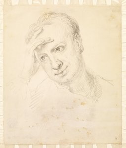 Porträt von Jonathan Richardson dem Jüngeren, 1732 von Jonathan Richardson