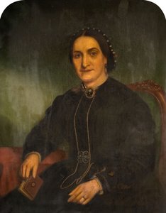 Porträt von Mrs George Haynes, 1850-1900 von Jonathon Pratt