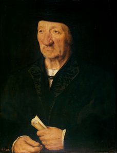 Porträt eines alten Mannes, 1525-7 von Joos van Cleve