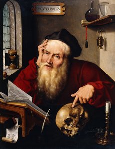 Der heilige Hieronymus in seinem Studierzimmer